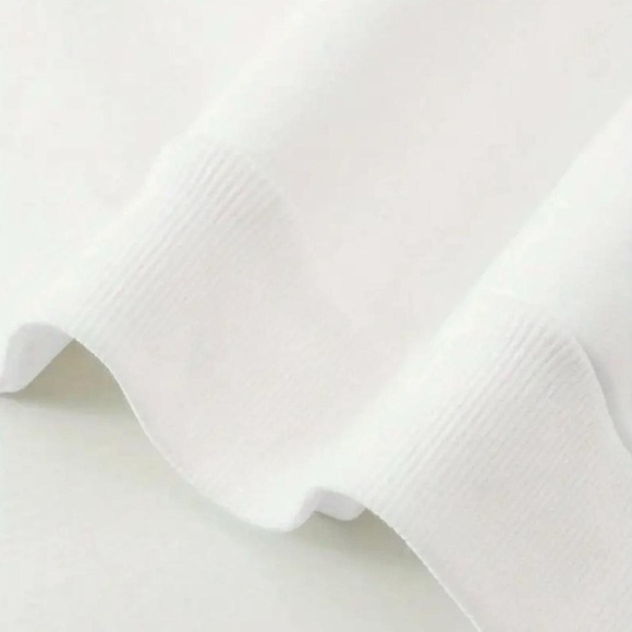 COACH Monogram Pink Cherries White Hoodie Pullover Sweatshirt Womens Size Large - Picture 6 of 6